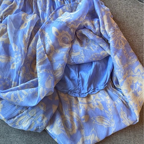 Free People Julianna Maxi Dress in Bluebell - Picture 6 of 8